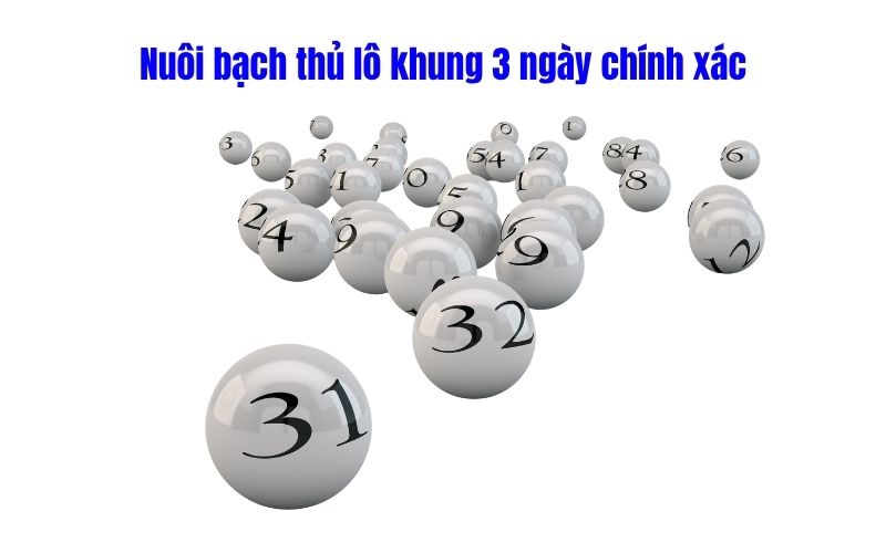 Nuôi bạch thủ lô khung 3 ngày chính xác