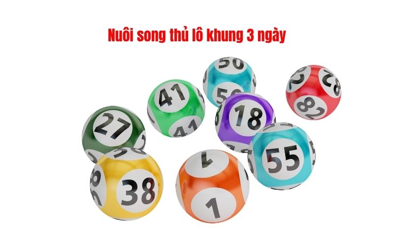 Nuôi song thủ lô khung 3 ngày là cách chơi rất khó thua